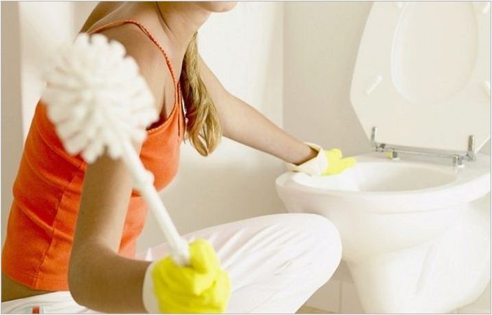 Как да почистите тоалетната от вар?