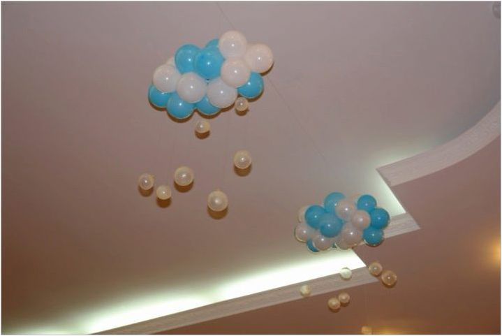 Как да декорирам стаята с балонни топки?