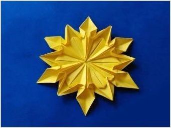 Как да си направим снежинка в техниката на оригами и какво е необходимо за това?