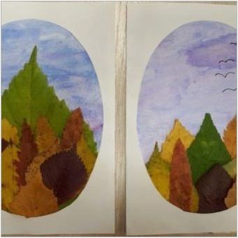 Как да направим есенните пощенски картички?
