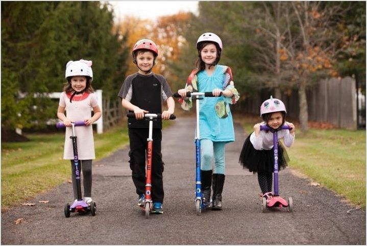 Как да изберем скутер за растежа на детето?