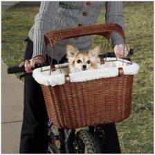 Кошници за кучета на велосипед: сортове, избор