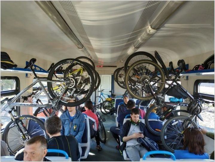 Правила за превоз на велосипеди във влака