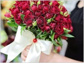 Булчински букет от червени рози: идеи за проектиране и подбор на подбор