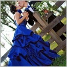 Цветни сватбени рокли