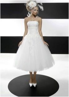Дължина на MIDI сватбена рокля