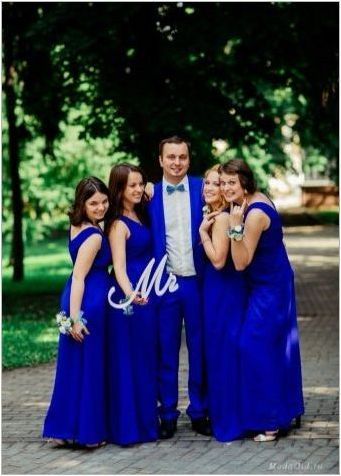Как да си направим сватба в син цвят?