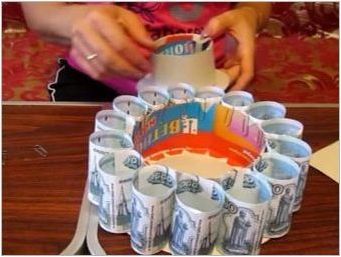 Как да си направим торта от пари за сватба със собствените си ръце?