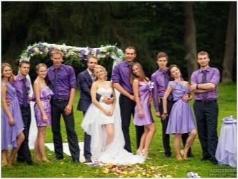 Колко стилно облекло за гостите до сватба?
