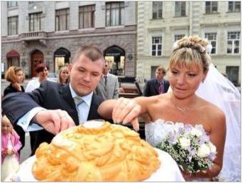 Подготовка на сватба хляб