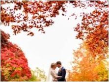 Сватба през есента: Какво да отидете, най-добрите теми и регистрация