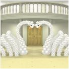 Сватбена арка от балони: опции за дизайн и начини за създаване със собствените си ръце