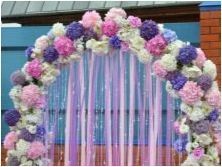 Сватбени арки: Характеристики и разновидности