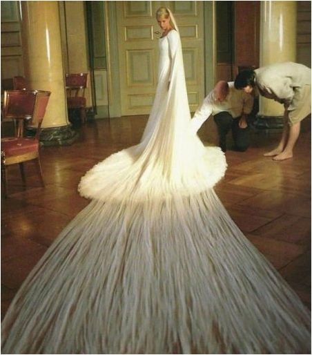 Топ 25 необичайни сватбени рокли