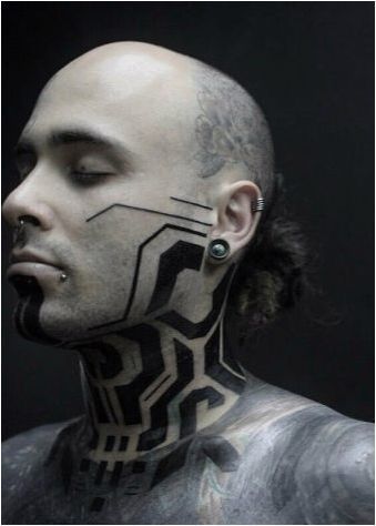 Cyberpunk татуировка