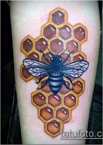 Honeycomb татуировка