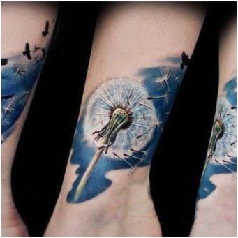 Какви са татуировката & # 171 + dandleion & # 187+?
