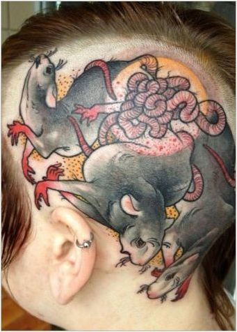 Какво правят татуировката под формата на плъхове и къде да ги приложите?