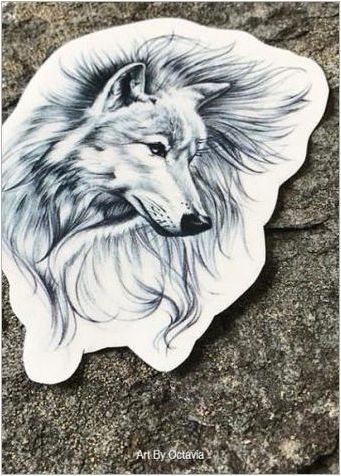 Което означава татуировка с вълци и къде е по-добре да се запълни?