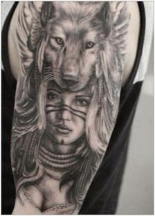 Което означава татуировка с вълци и къде е по-добре да се запълни?