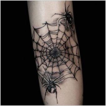 Което означава татуировка със паяци и къде да ги поставите?