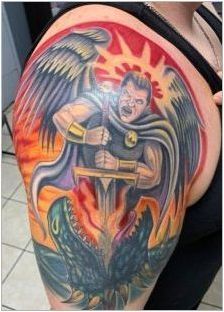 Общ преглед Tattoo & # 171 + Archangel & # 187 + и тяхното значение