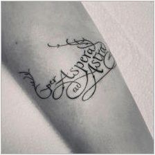 Описание и скици на татуировки & # 171 + трън на звезди & # 187 +