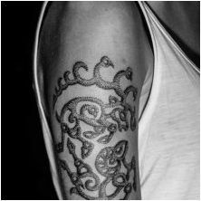 Скитски татуировки: стойност и скици