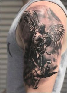 Tattoo & # 171 + Archangel Michael & # 187 +