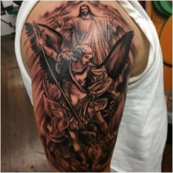 Tattoo & # 171 + Archangel Michael & # 187 +