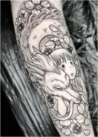 Tattoo & # 171 + Haku Dragon & # 187 + от & # 171 + Ghosts Ghosts & # 187 +