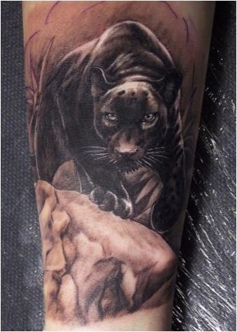 Tattoo & # 171 + Panther & # 187 + за момичета