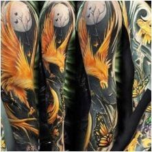 Tattoo & # 171 + Phoenix & # 187 +: Значение и най-добри скици