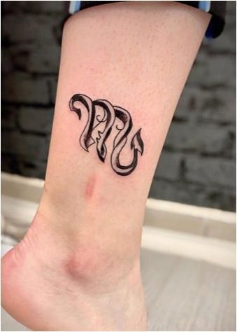 Татуировка като знак за зодиак Скорпион