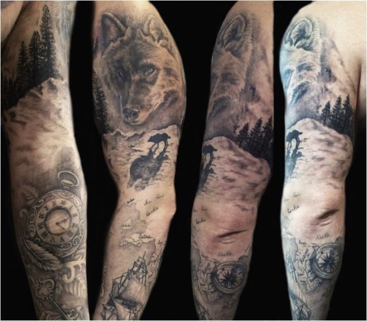 Татуировка в стил реализъм