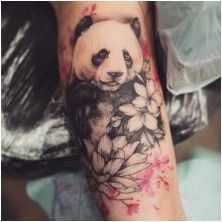 Всичко за татуировка & # 171 + Panda & # 187 +