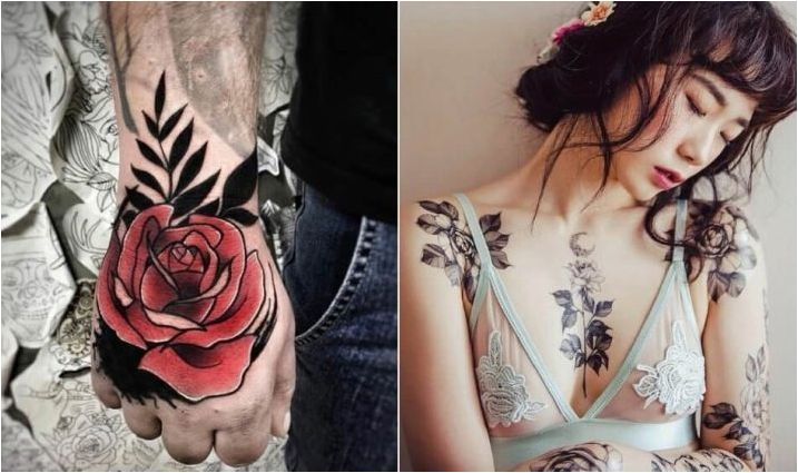 Всичко за татуировката под формата на цветя