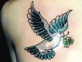 Значение и примери за скици от татуировка & # 171 + гълъб & # 187 +