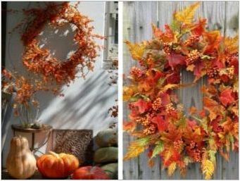 Какви са есенните венци и как да ги направим?