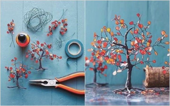 Как да си направим дърво от жицата със собствените си ръце?