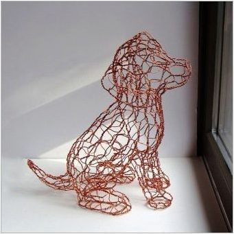 Как да си направим скулптура от жица със собствените си ръце?