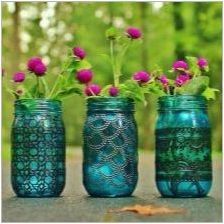 Как да украсите вазата със собствените си ръце у дома?