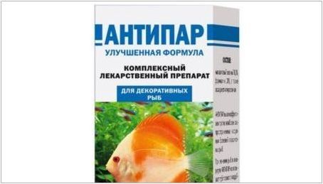 # 171 + Antipar & # 187 + За риба: описание и инструкции за употреба