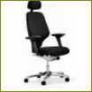 Столът Giroflex 646 Executive от фабриката на Giroflex, проектиран от Fancelli Paolo