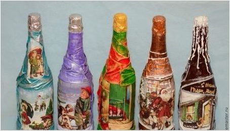 Дексопажката бутилки за новата година го правят сами