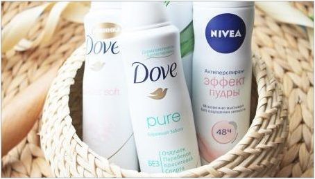Dove Deodorants: Състав и асортимент