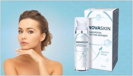 Характеристики и принцип на серум срещу бръчки Novaskin