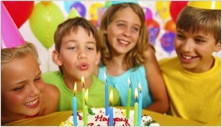 Как да отпразнуваме рождения ден на бебето 11 години?