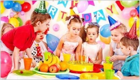Как да празнуваме рождения ден на момичетата 5 години?