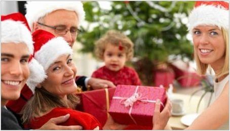 Какво да дадете на родителите за Коледа?